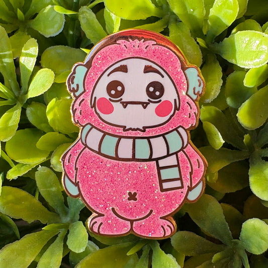 Baby Yeti Enamel Pin