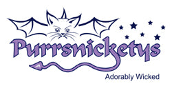 Ash Evans Purrsnicketys logo TM Ash Evans