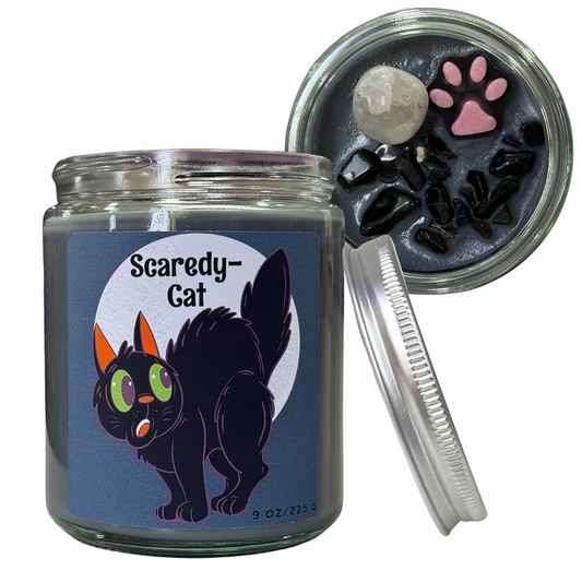 Scaredy-Cat Soy Candle-One Left!