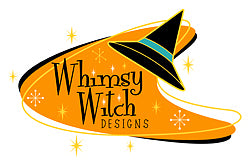 Ash Evans branded Whimsy Witch Design Logo TM Ash Evans