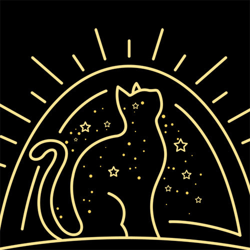 Ash Evans Black Cats Tarot logo