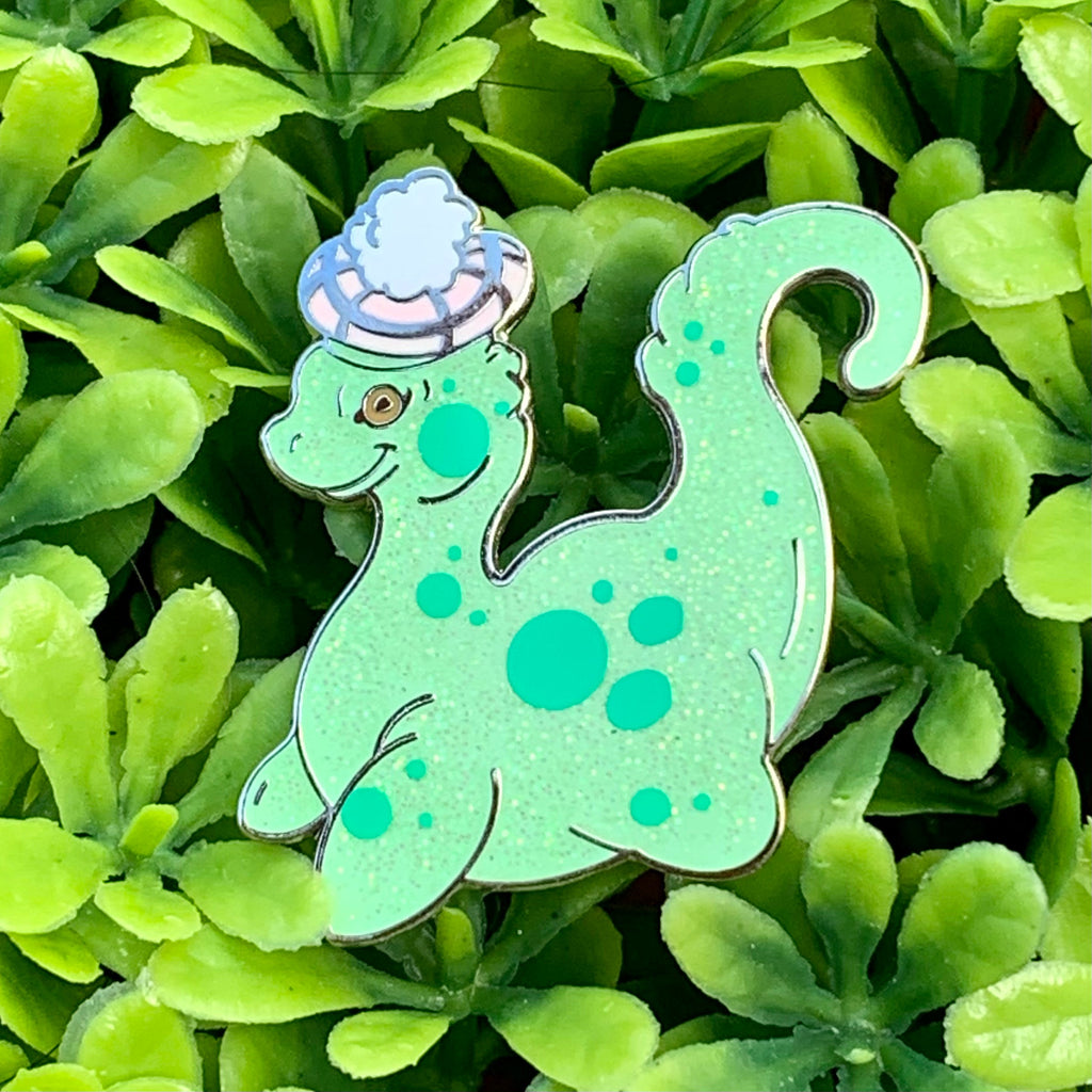 Baby Nessie enamel pin Pin Ash Evans 