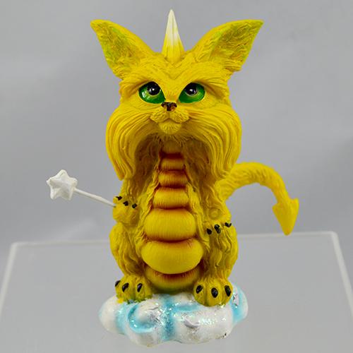 Flitters Dragon Cat Figurine Figurine Ash Evans 