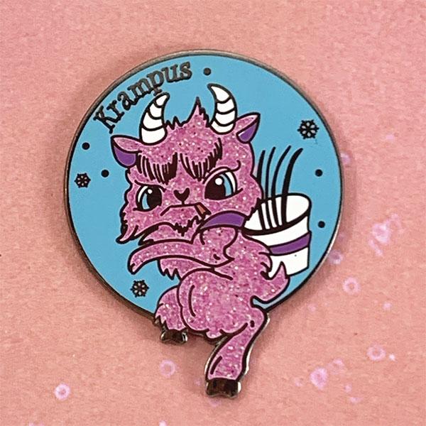 Krampus Pin Pin Ash Evans 