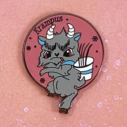 Krampus Pin Pin Ash Evans 