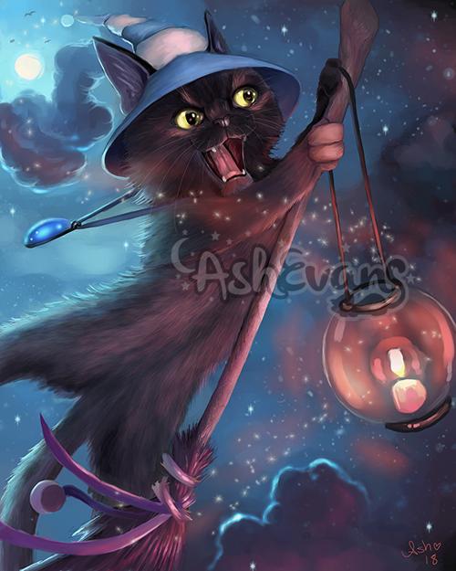 Magical Mischief! Fortuna Print Print Ash Evans 