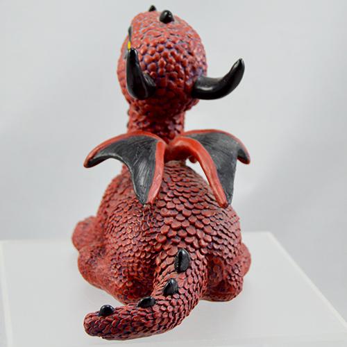 Red Dragon Figurine Figurine Ash Evans 